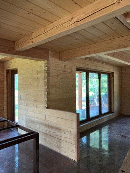 Dining area and part of the living room